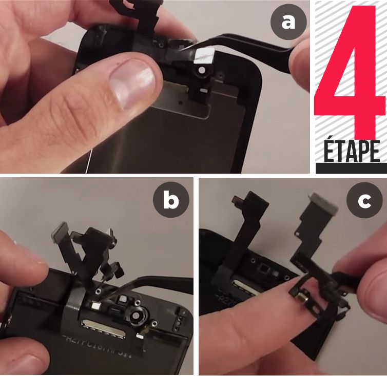 Pour IPhone 7 Plus 7P Caméra Double Capteur Flex Câble